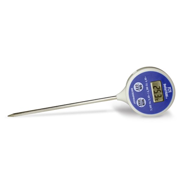 DeltaTrak.Certified Waterproof Lollipop Highest/Most Low temperature memory thermometer-11049