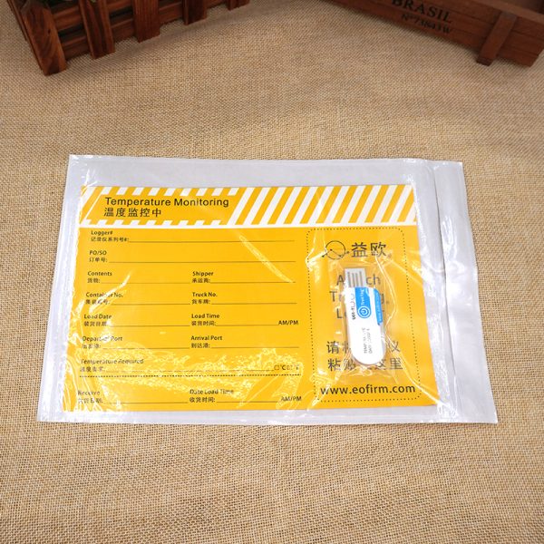 TrekTag U01-T Cold Chain Transport PDF Disposable Temperature Logger Label - Image 4