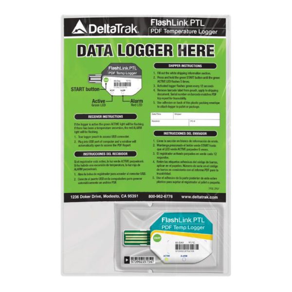 DeltaTrak  PTL Model 30000 PDF Temperature Logger-30000 - Image 4