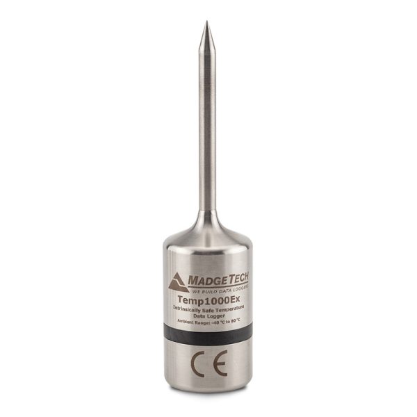 MADGETECH  temperature data logger carries hazardous location certification (ATEX, IECEx). The Temp1000Ex - Image 2