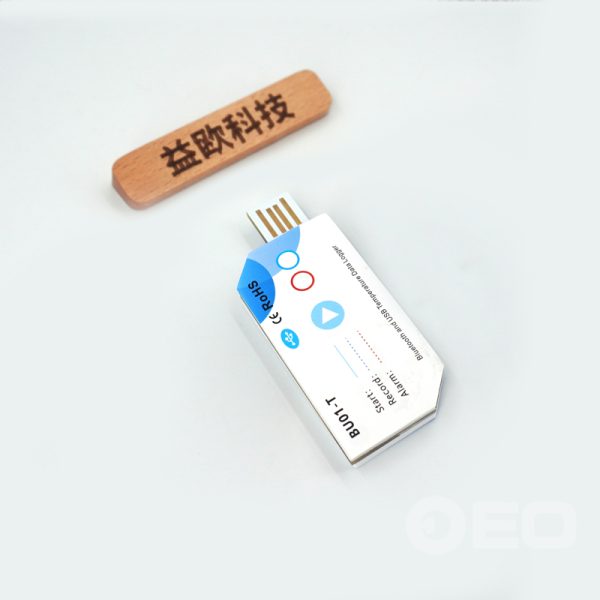 TREKTAG BU01-T cold chain transportation Bluetooth USB temperature and humidity recorder tag, fruit and food temperature controller.