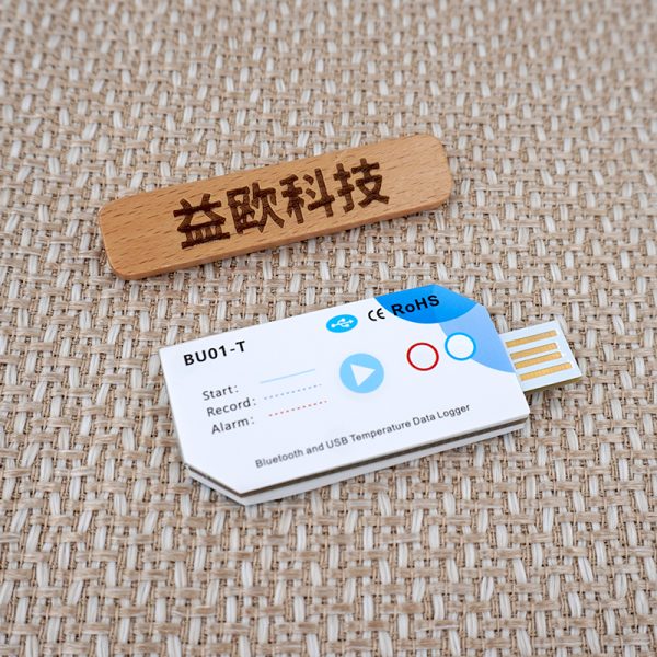 TREKTAG BU01-T cold chain transportation Bluetooth USB temperature and humidity recorder tag, fruit and food temperature controller. - Image 2