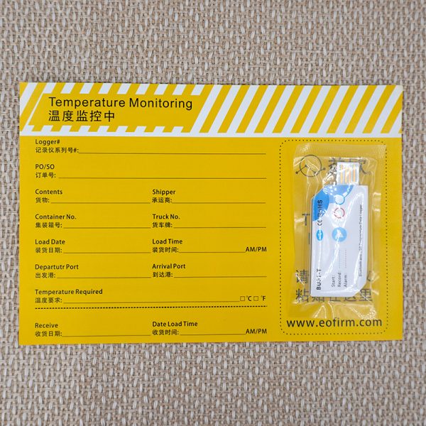 TREKTAG BU01-T cold chain transportation Bluetooth USB temperature and humidity recorder tag, fruit and food temperature controller. - Image 5