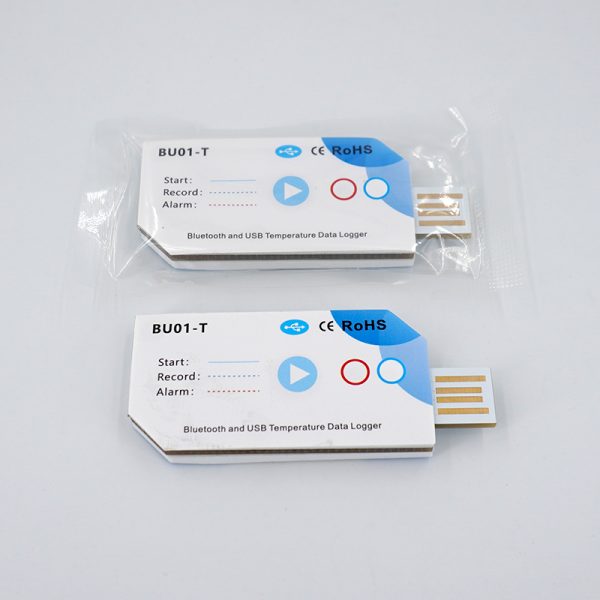 TREKTAG BU01-T cold chain transportation Bluetooth USB temperature and humidity recorder tag, fruit and food temperature controller. - Image 6